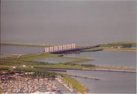 Houtribsluizen nabij Lelystad